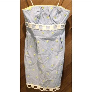Lilly Pulitzer - Betsey Embroidered Home Slice Dress 
Size: 0